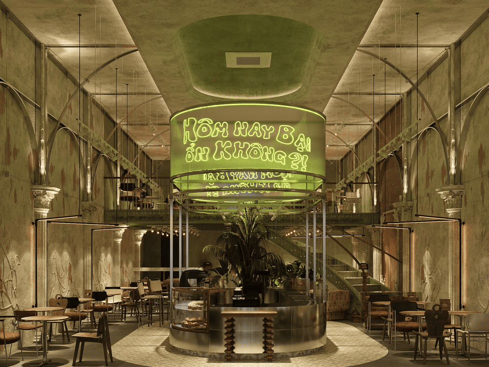 Đen Đ&aacute; l&agrave; qu&aacute;n c&agrave; ph&ecirc; chuy&ecirc;n phục c&aacute;c m&oacute;n đồ uống từ c&agrave; ph&ecirc; nguy&ecirc;n chất, lu&ocirc;n đ&ocirc;ng kh&aacute;ch tr&ecirc;n Đường Nguyễn Thị Thập (Nguồn: Đen Đ&aacute; Coffee)